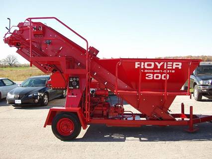 Royer 300 Screener Shredder